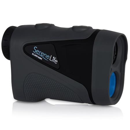 SERENELIFE Golf Laser Range Finder Monocular w/ Pin-Seeking/Zoom Sight, SLGRF30BK SLGRF30BK